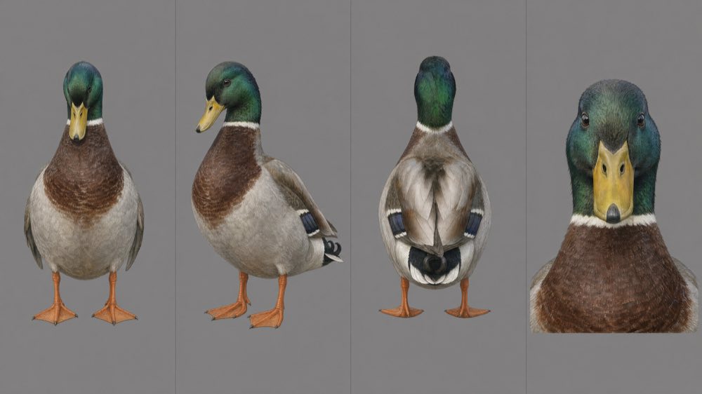 Character sheet — the rubber duck